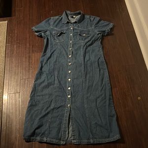 Jean Denim Dress- Adriana Sport 🤍